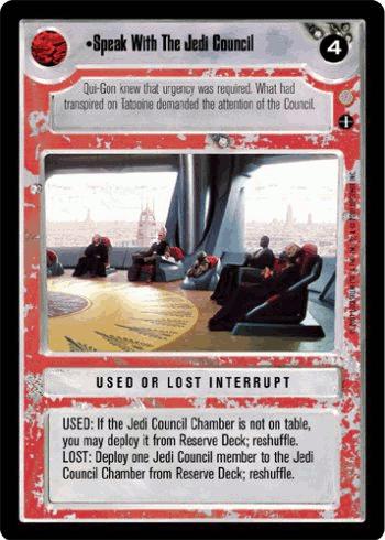 Speak With The Jedi Council - Click Image to Close