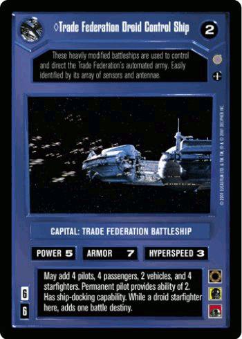 Trade Federation Droid Control Ship - Click Image to Close