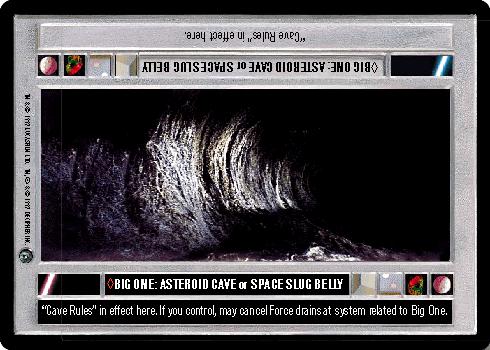 Big One: Asteroid Cave or Space Slug Belly (D) - Click Image to Close