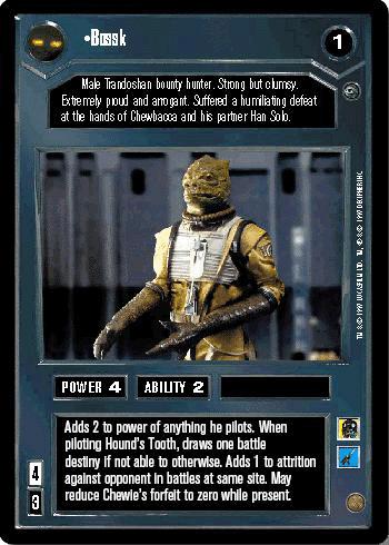 [Poor Condition] Bossk - Click Image to Close