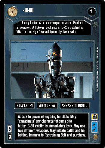 [Poor Condition] IG-88 - Click Image to Close