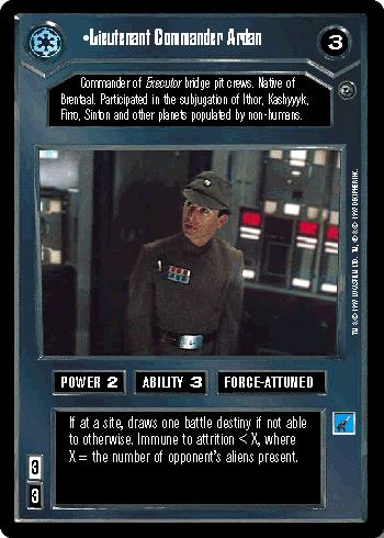 Lieutenant Commander Ardan - Click Image to Close