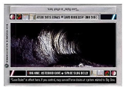 WB - Big One: Asteroid Cave or Space Slug Belly (L) - Click Image to Close