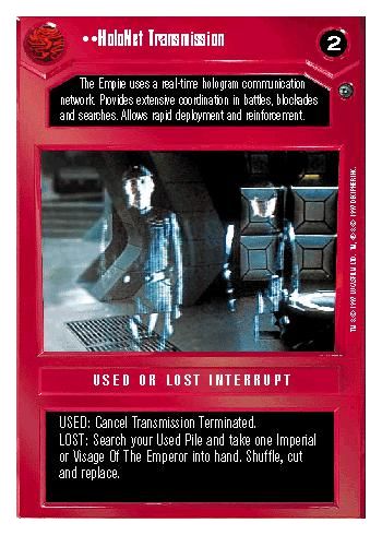 WB - HoloNet Transmission - Click Image to Close