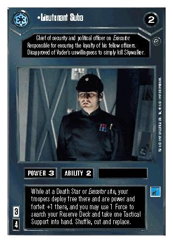 WB - Lieutenant Suba - Click Image to Close