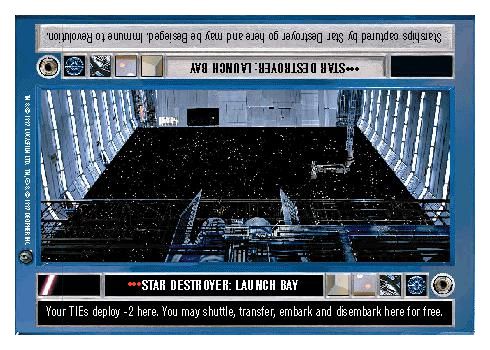 WB - Star Destroyer: Launch Bay - Click Image to Close