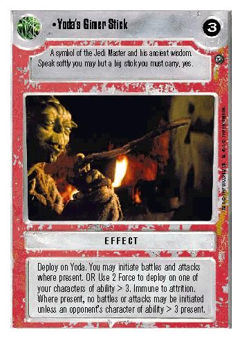 WB - Yoda's Gimer Stick - Click Image to Close