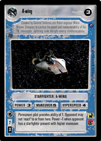 A-wing - Click Image to Close