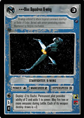 Blue Squadron B-wing - Click Image to Close