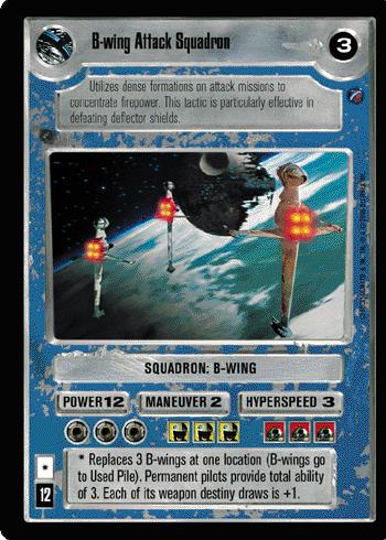 FOIL - B-wing Attack Squadron - Click Image to Close