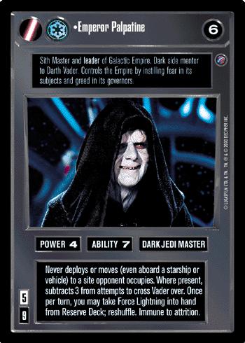 Emperor Palpatine - Click Image to Close