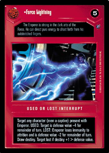 [Poor Condition] Force Lightning - Click Image to Close