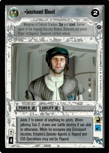 Lieutenant Blount - Click Image to Close