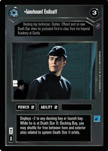 Lieutenant Endicott - Click Image to Close