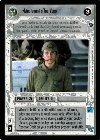Lieutenant s'Too Vees - Click Image to Close