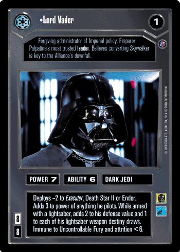 FOIL - Lord Vader - Click Image to Close