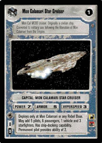 [Poor Condition] Mon Calamari Star Cruiser (WB) - Click Image to Close