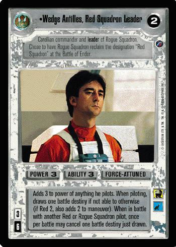 [Poor Condition] Wedge Antilles, Red Squadron Leader - Click Image to Close