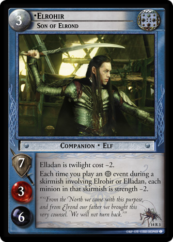 14R3 - Elrohir, Son of Elrond - Click Image to Close