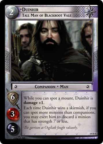 14R8 - Duinhir, Tall Man of Blackroot Vale - Click Image to Close