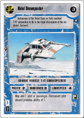 Rebel Snowspeeder (WB) - Click Image to Close