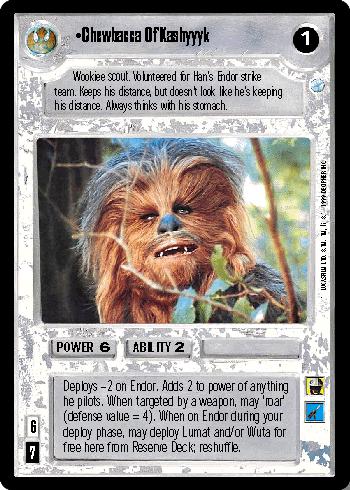 [Poor Condition] Chewbacca Of Kashyyyk - Click Image to Close