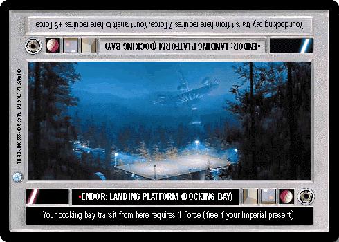 Endor: Landing Platform (Docking Bay) (D) - Click Image to Close