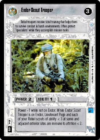 Endor Scout Trooper - Click Image to Close