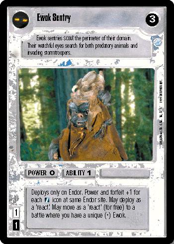 Ewok Sentry - Click Image to Close