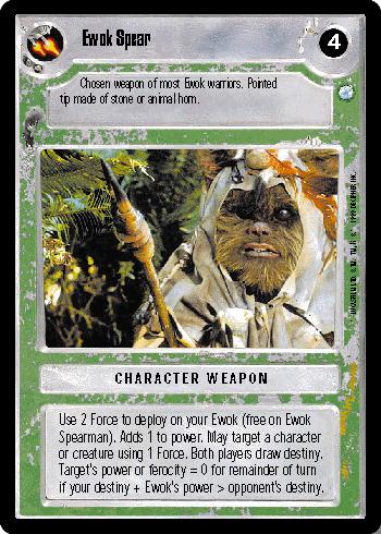 Ewok Spear - Click Image to Close