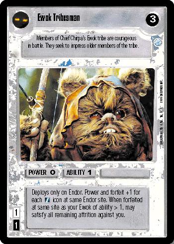 Ewok Tribesman - Click Image to Close