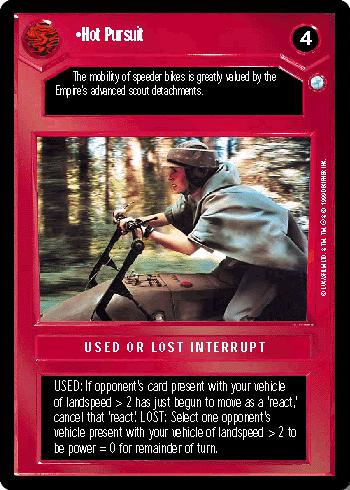 Hot Pursuit (FOIL) - Click Image to Close