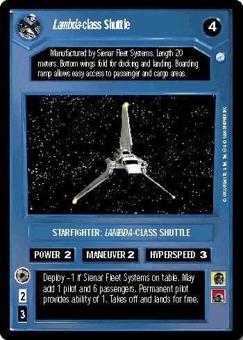 Lambda-Class Shuttle - Click Image to Close