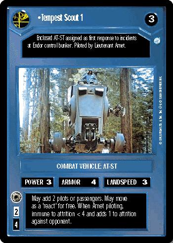 FOIL - Tempest Scout 1 - Click Image to Close