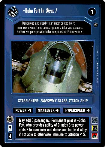 [Poor Condition] Boba Fett In Slave I - Click Image to Close