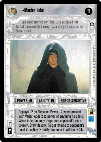 [Poor Condition] Master Luke - Click Image to Close