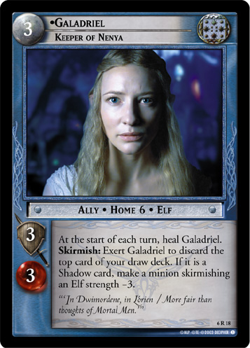 6R18 - Galadriel, Keeper of Nenya - Click Image to Close