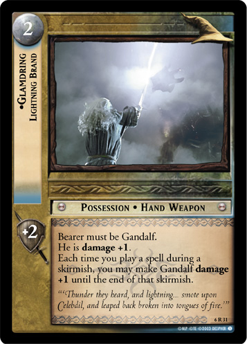 6R31 - Glamdring, Lightning Brand - Click Image to Close