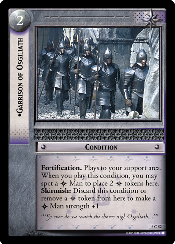 FOIL 6C52 - Garrison of Osgiliath - Click Image to Close