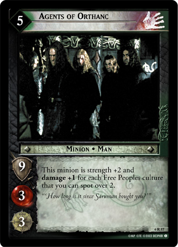 FOIL 6R57 - Agents of Orthanc - Click Image to Close