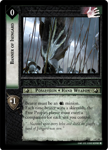 FOIL 6C59 - Banner of Isengard - Click Image to Close