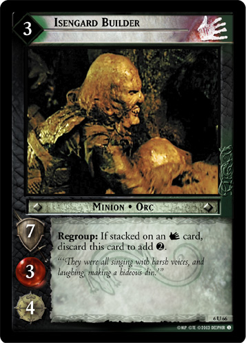 FOIL 6U66 - Isengard Builder - Click Image to Close