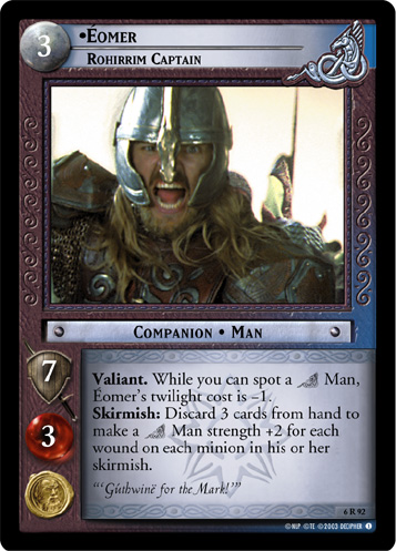 [Poor Condition] 6R92 - Eomer, Rohirrim Captain - Click Image to Close