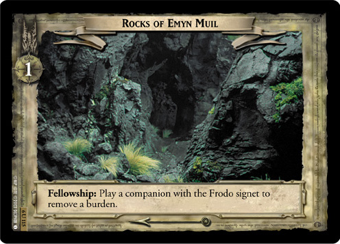 6U115 - Rocks of Emyn Muil (1) - Click Image to Close