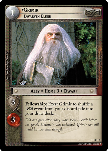 FOIL 1U17 - Grimir, Dwarven Elder - Click Image to Close