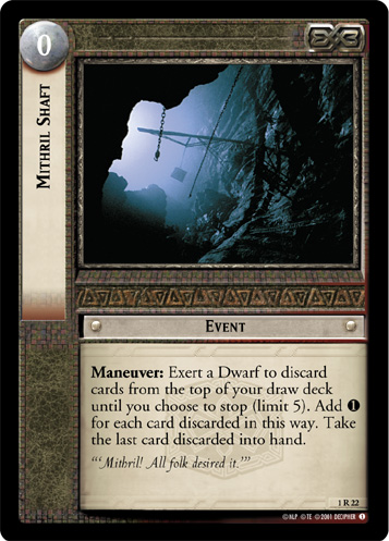 FOIL 1R22 - Mithril Shaft - Click Image to Close