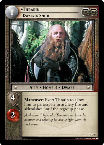 FOIL 1U27 - Thrarin, Dwarven Smith - Click Image to Close