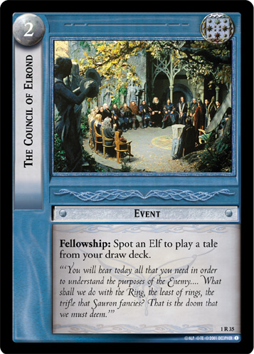 1R35 - The Council of Elrond - Click Image to Close