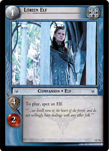 1C53 - Lorien Elf - Click Image to Close