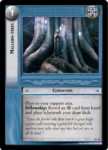 [Poor Condition] FOIL 1U54 - Mallorn-trees - Click Image to Close